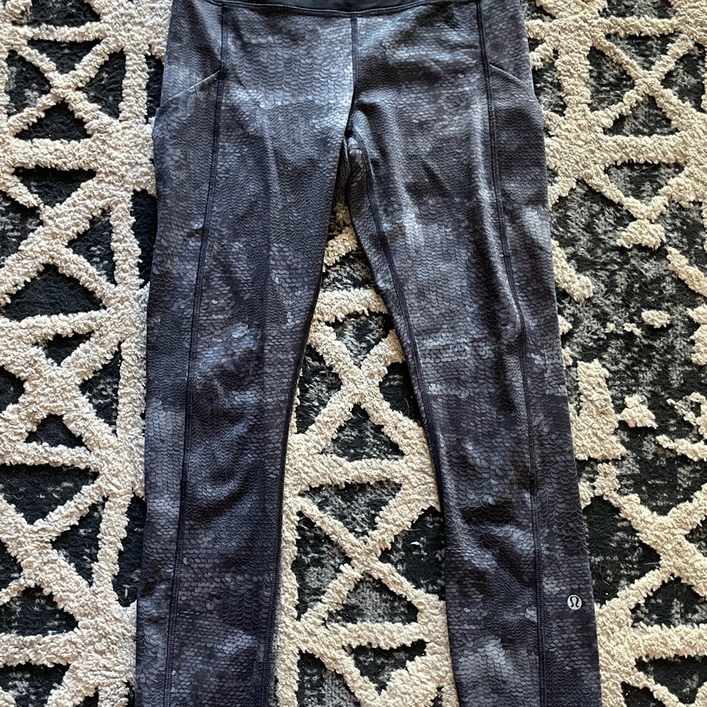 Lululemon Athletica Charcoal Leggings